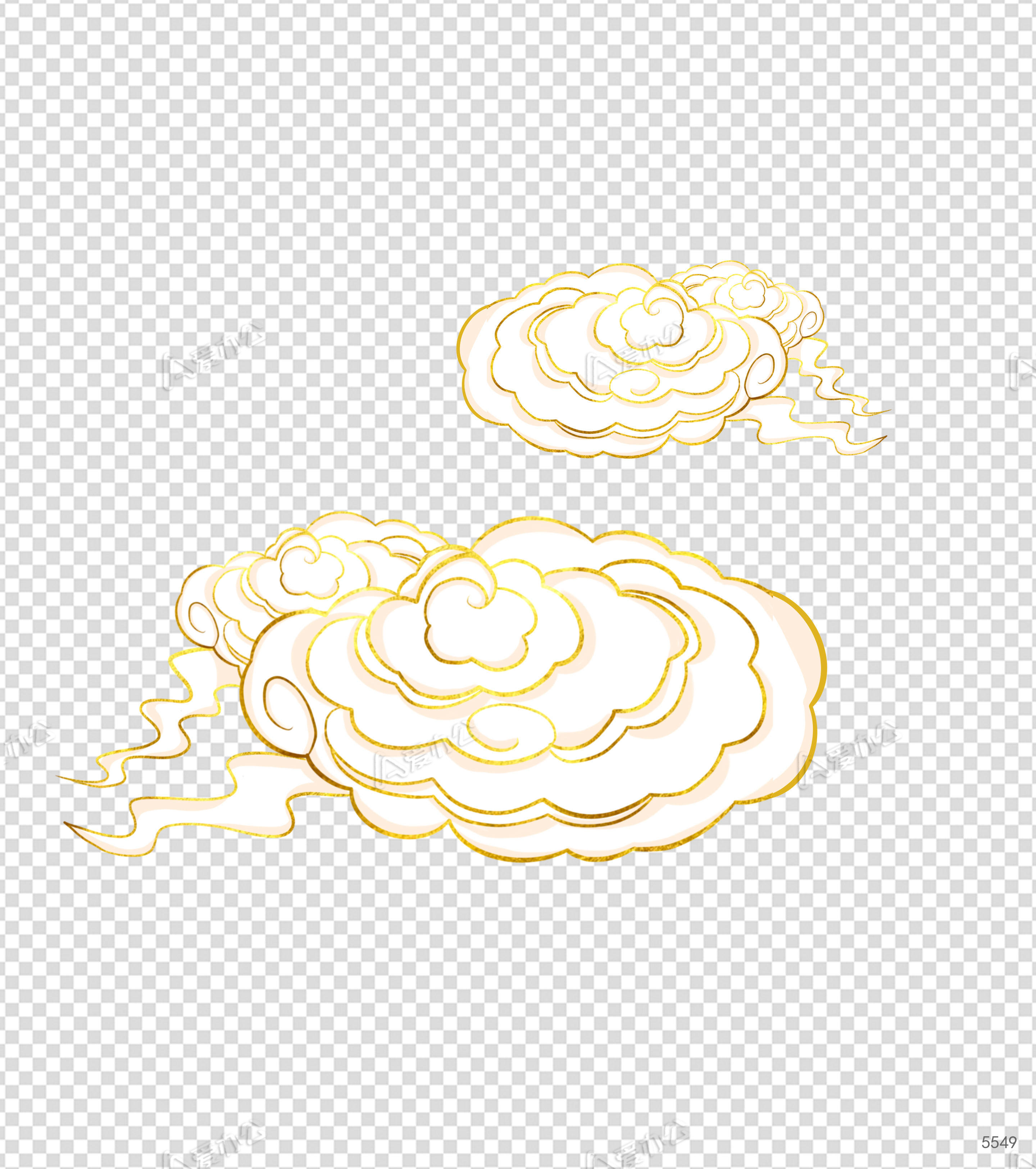 国风祥云元素下载_爱办公